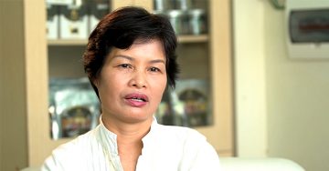 Chị Trần Thị Thơm