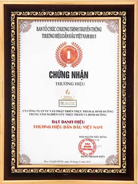 Thương hiệu dẫn đầu Việt Nam 2015